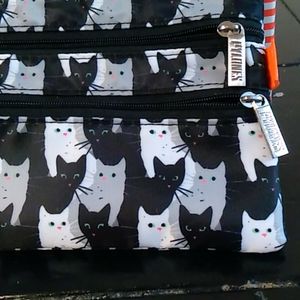 Cute Cat Make up or coin purse